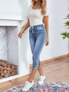 Summer Essential High Stretch Calf-Length Skinny Jeans