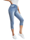 Summer Essential High Stretch Calf-Length Skinny Jeans