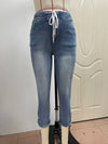 Summer Essential High Stretch Calf-Length Skinny Jeans