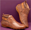 Women's Ankle Boots - Ladies Fashion Waterproof Flats, Comfortable Winter Shoes, No-Slip Booties
