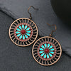 Boho Colorful Enamel Drop Earrings