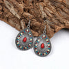 Boho earrings famous leaf styled  for a cohesive boho look