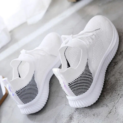 Breathable Mesh No-Slip Sneakers – Versatile Walking Shoes