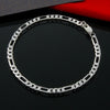 Chain Jewelry Set – silver Cuban curb bracelet