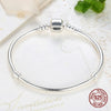 Handmade 925 Sterling Silver Snake Bone Bracelet