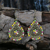 Colorful drop earrings perfect for gifting
