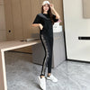Diamond Thermal Tights modal fleece-lined pants