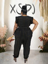 Elegant Denim Jumpsuit - Casual Style 