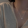 Elegant Tulip Pearl Necklace – Unique Floral Jewelry for Weddings 