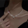 Elegant Tulip Pearl chukar Necklace 