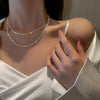 Elegant Tulip Pearl Necklace – Unique Floral Jewelry for Weddings 