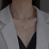 Eternal Love Heart Pearl Necklace