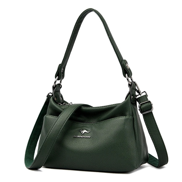 Fashion Women's Leather Bag – Luxury Branded Designer Shoulder & Crossbody Handbag