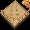 Waterproof Stainless Steel Necklace & Earrings