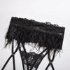 Tie Side Criss Cross Lace Sexy Bra Set - Unveil Your Seductive Charm with Haute Damsel