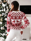 Knitted Christmas Sweater - Celebrate the Season in Style with Haute Damsel