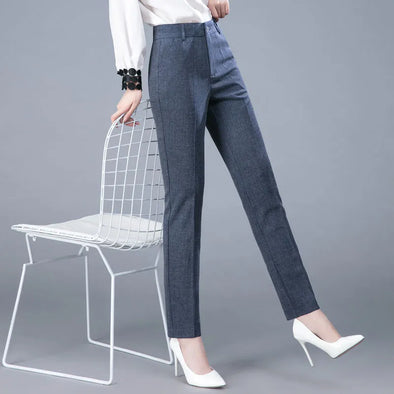 Sophistication Redefined: Elegant Pencil Pants by Haute Damsel