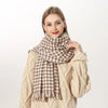 Haute Damsel Plaid Scarf - Versatile Soft Winter & Spring Accessory