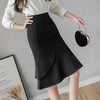 Versatile Style: Elastic Asymmetrical Skirt - Haute Damsel