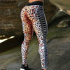 Strikingly Chic: Leopard Stripe 3D Print Leggings - Haute Damsel