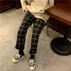 Cozy Elegance for Winter: Winter Fleece Plaid Pants by Haute Damsel