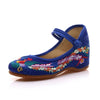 Blooms at Your Feet: Spring Floral Embroidered Flat Shoes for Effortless Elegance