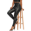 Sleek and Chic: PU Leather Leggings - Haute Damsel