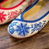 Blooms at Your Feet: Spring Floral Embroidered Flat Shoes for Effortless Elegance