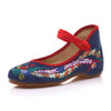 Blooms at Your Feet: Spring Floral Embroidered Flat Shoes for Effortless Elegance