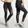 Elevate Your Style: Fashion Mesh Patchwork Leggings - Haute Damsel