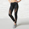 Elevate Your Style: Fashion Mesh Patchwork Leggings - Haute Damsel