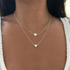  Radiate Love: Pearls Heart-shaped Pendant Necklace by Haute Damsel 