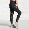 Elevate Your Style: Fashion Mesh Patchwork Leggings - Haute Damsel