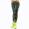 Illuminate Your Style: 3D Print Fluorescence Leggings - Haute Damsel