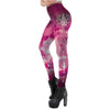 Chic Gradient Vibes: Round Ombre Printing Leggings - Haute Damsel