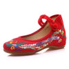 Blooms at Your Feet: Spring Floral Embroidered Flat Shoes for Effortless Elegance