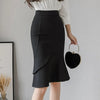 Versatile Style: Elastic Asymmetrical Skirt - Haute Damsel