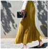 Timeless Elegance: Vintage Pleated Midi Long Skirt - Haute Damsel