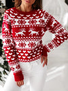 Knitted Christmas Sweater - Celebrate the Season in Style with Haute Damsel