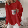 New Fashion Women's Hollow Out Knit Sweater – Elegant Loose Fit Pullover for Spring, Autumn, and Winter