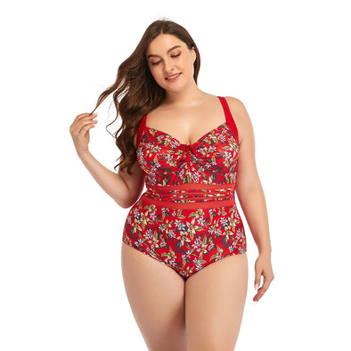 New Style Bikini Set - Plus Size One Piece Swimsuit for Women | Haute Damsel