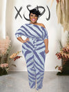 Elegant Off Shoulder Jumpsuit - Plus Size, Long, Sexy, Half Sleeve, One Piece
