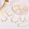 Personalized Letter Necklace with stainless steel alphabet pendant
