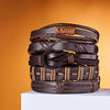 Unisex Leather Couple Bracelet Set
