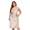 Satin Silk Nightgown - Luxurious Nights Await with Haute Damsel's Nightwear