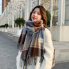 Haute Damsel Plaid Scarf - Versatile Soft Winter & Spring Accessory