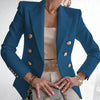 Elegant Solid Blazer - Timeless Sophistication by Haute Damsel