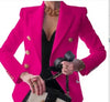 Elegant Solid Blazer - Timeless Sophistication by Haute Damsel