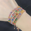 Adjustable Multicolor Charm Bracelet - Haute Damsel