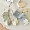 Breathable Comfort: Spring Summer Cotton Socks Haute Damsel